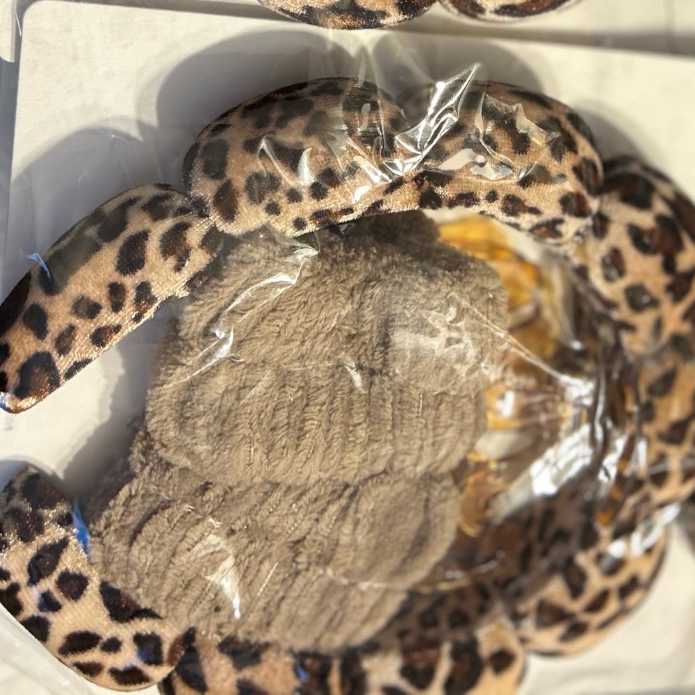 Leopard Print Head band set